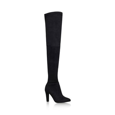 Carvela Black 'Wren' high heel knee boots